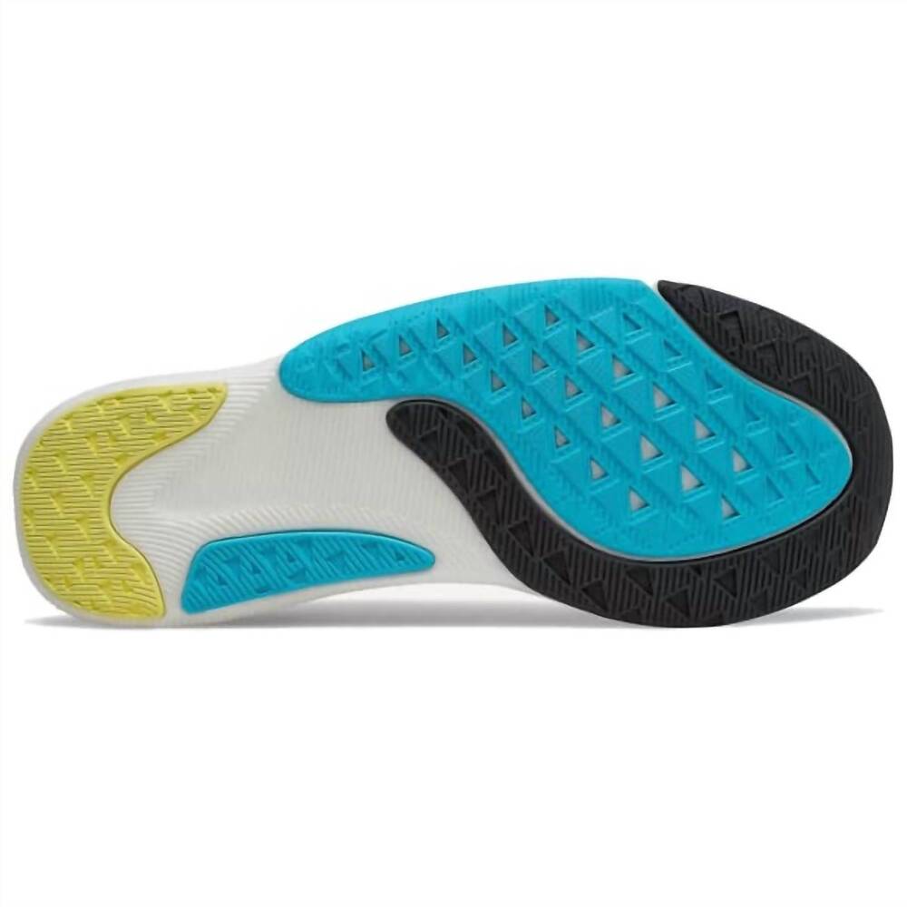 NEW NEW BALANCE men's fuelcell rebel v2 running shoes in black/virtual sky - Picture 5 of 5